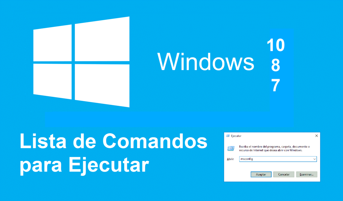 Todos Los Comandos Para Ejecutar En Windows 10 8 Y 7 8510